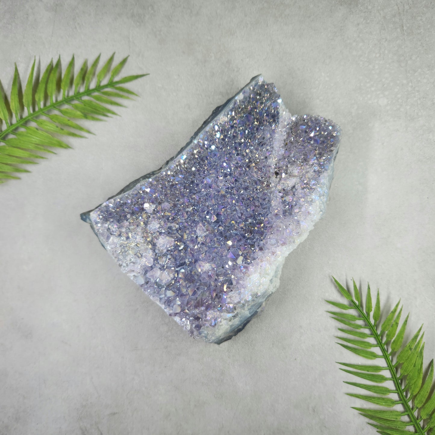 Aura Amethyst Cluster 807g