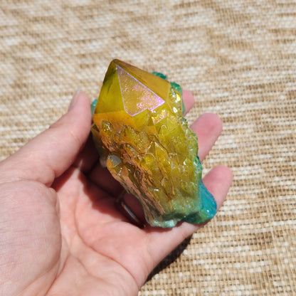 Aura Quartz Cluster 261g