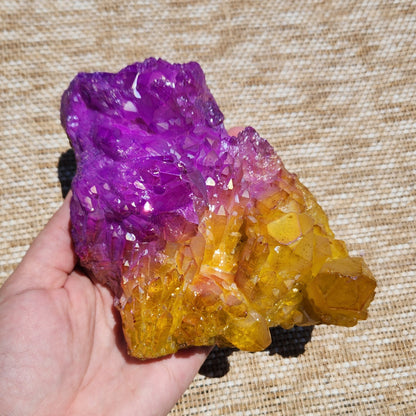 Aura Quartz Cluster 882g