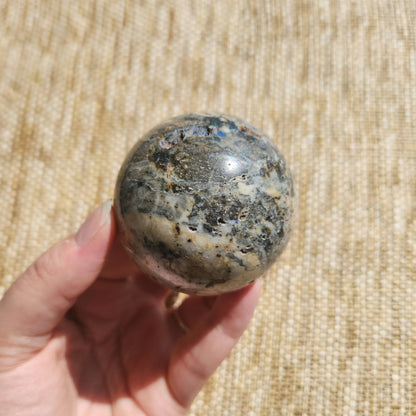 Azurite in Matrix Sphere 288g