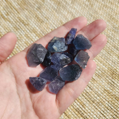 Blue Fluorite Rough 50g