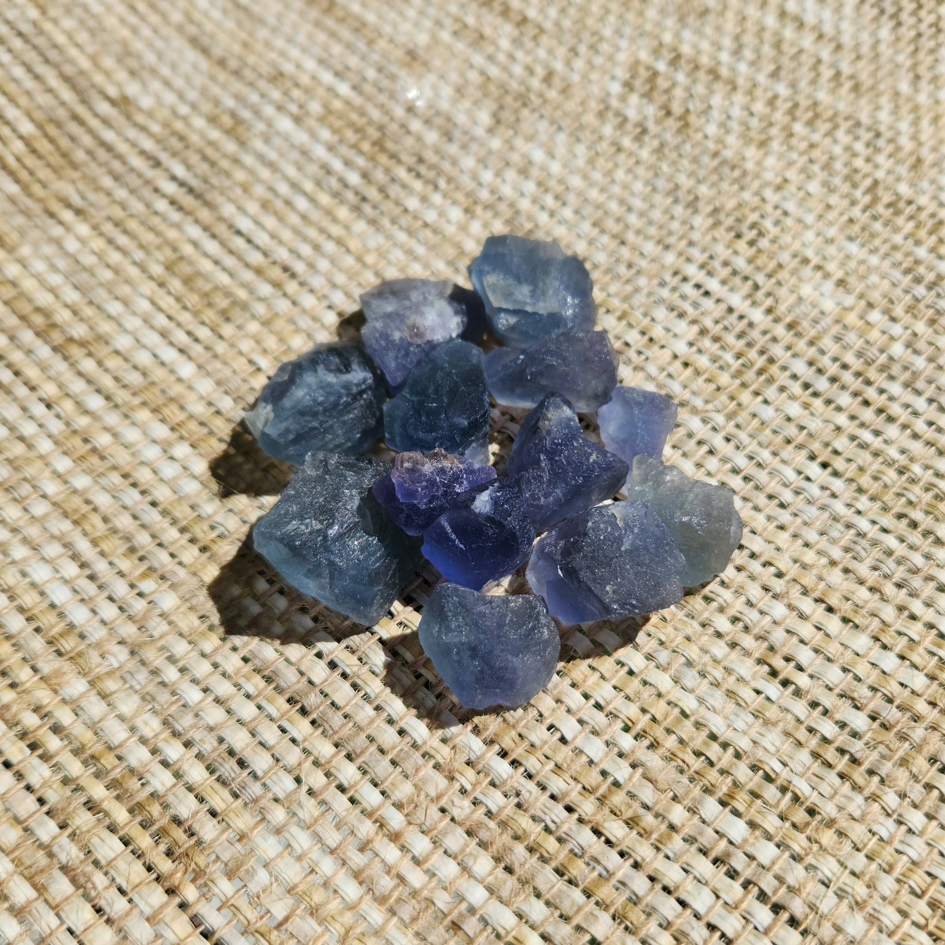 Blue Fluorite Rough 50g