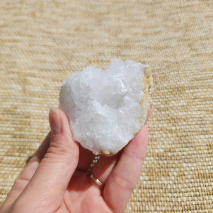 Clear Quartz Geode Cluster