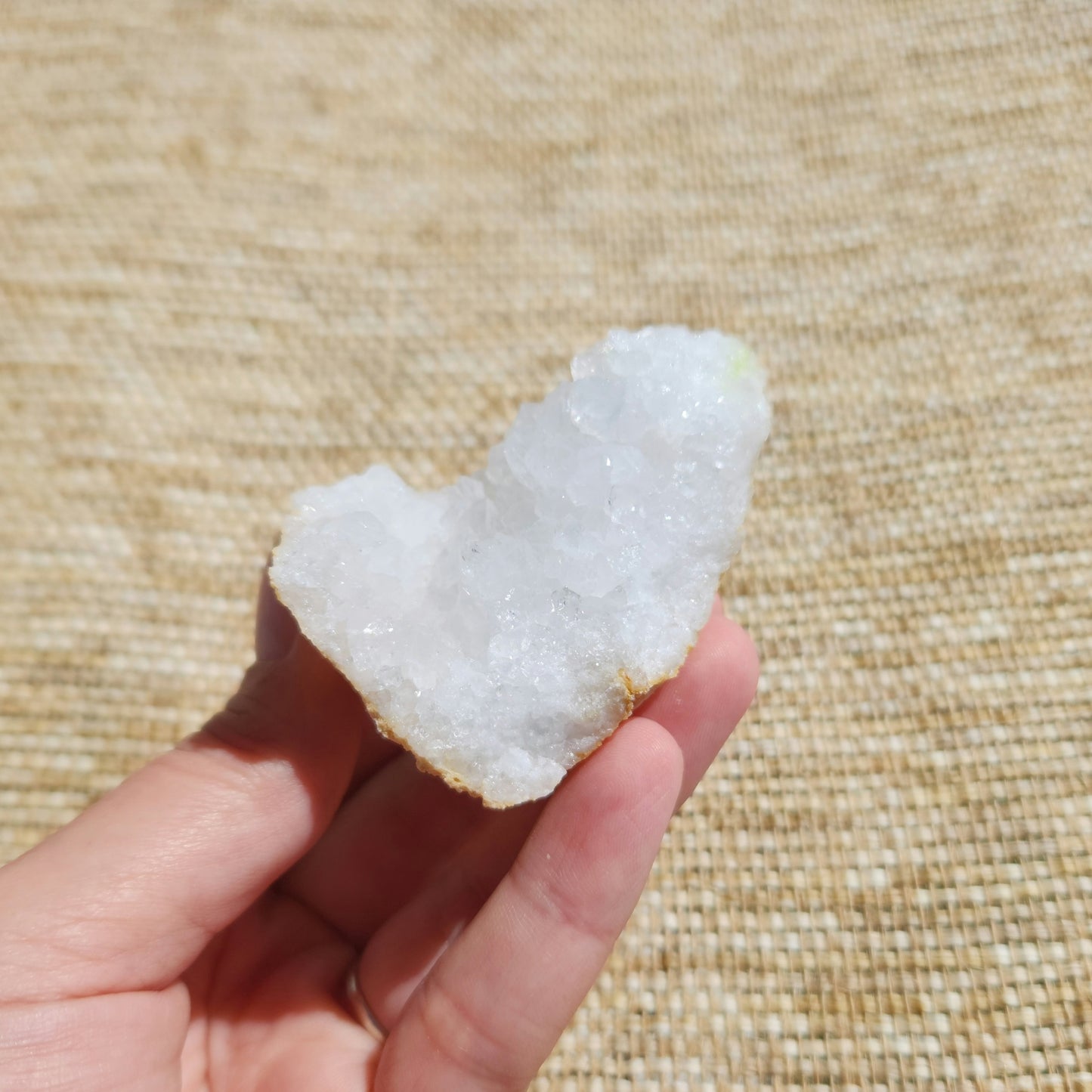 Clear Quartz Geode Cluster