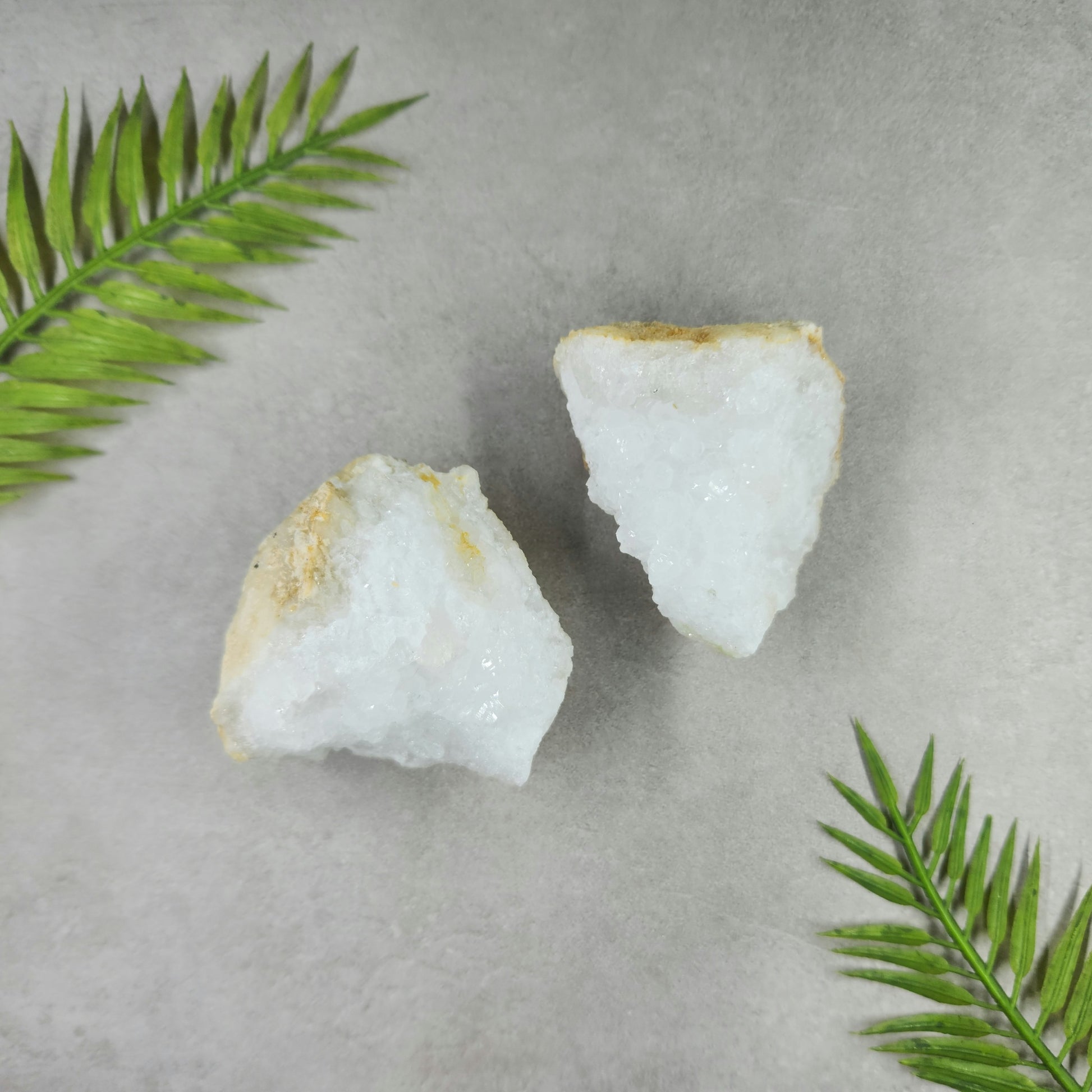 Clear Quartz Geode Cluster