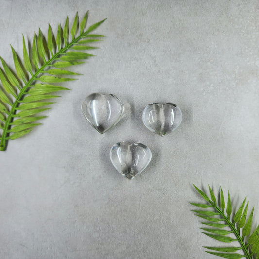 Clear Quartz Heart 3cm