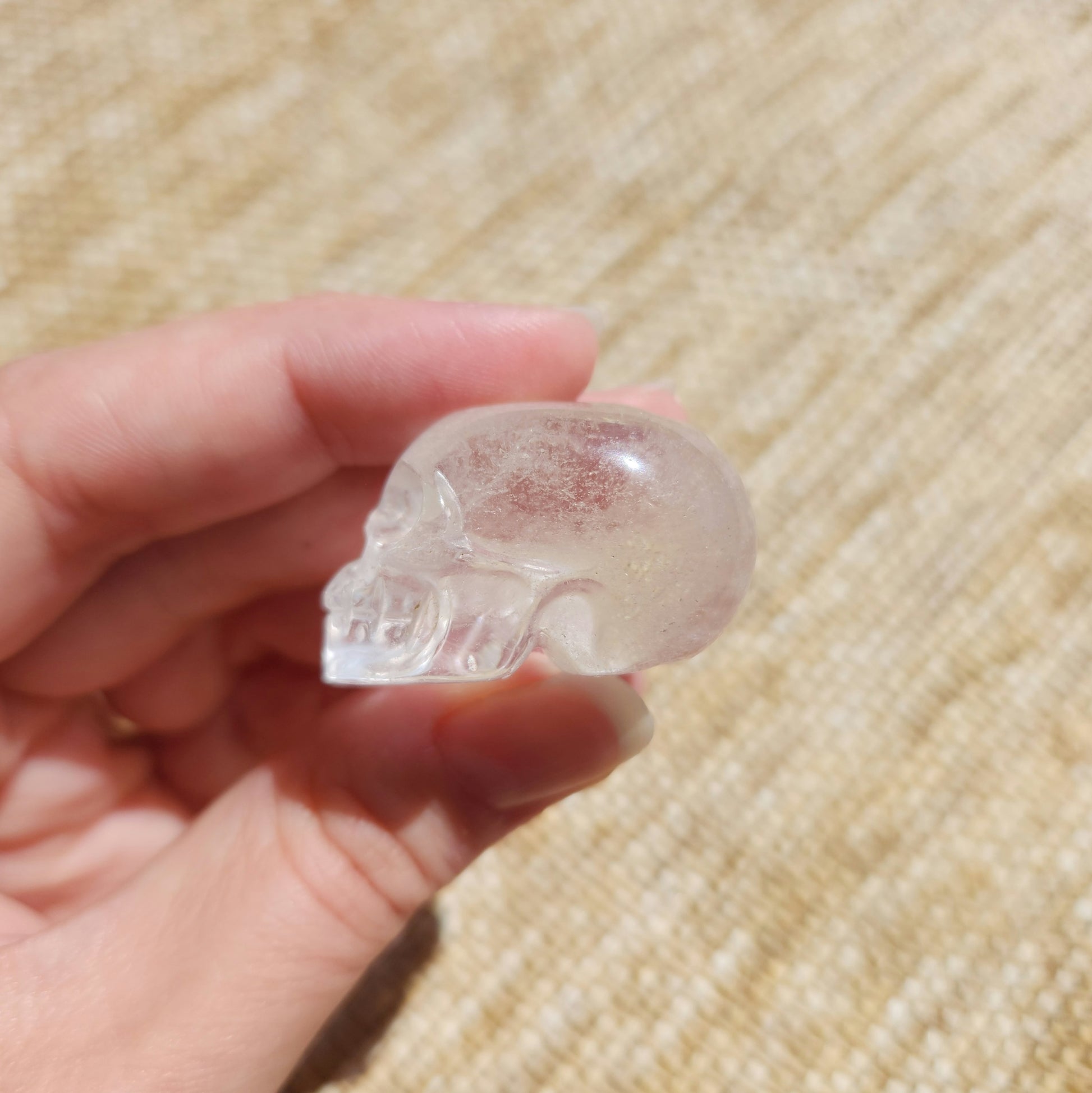 Clear Quartz Skull 3cm