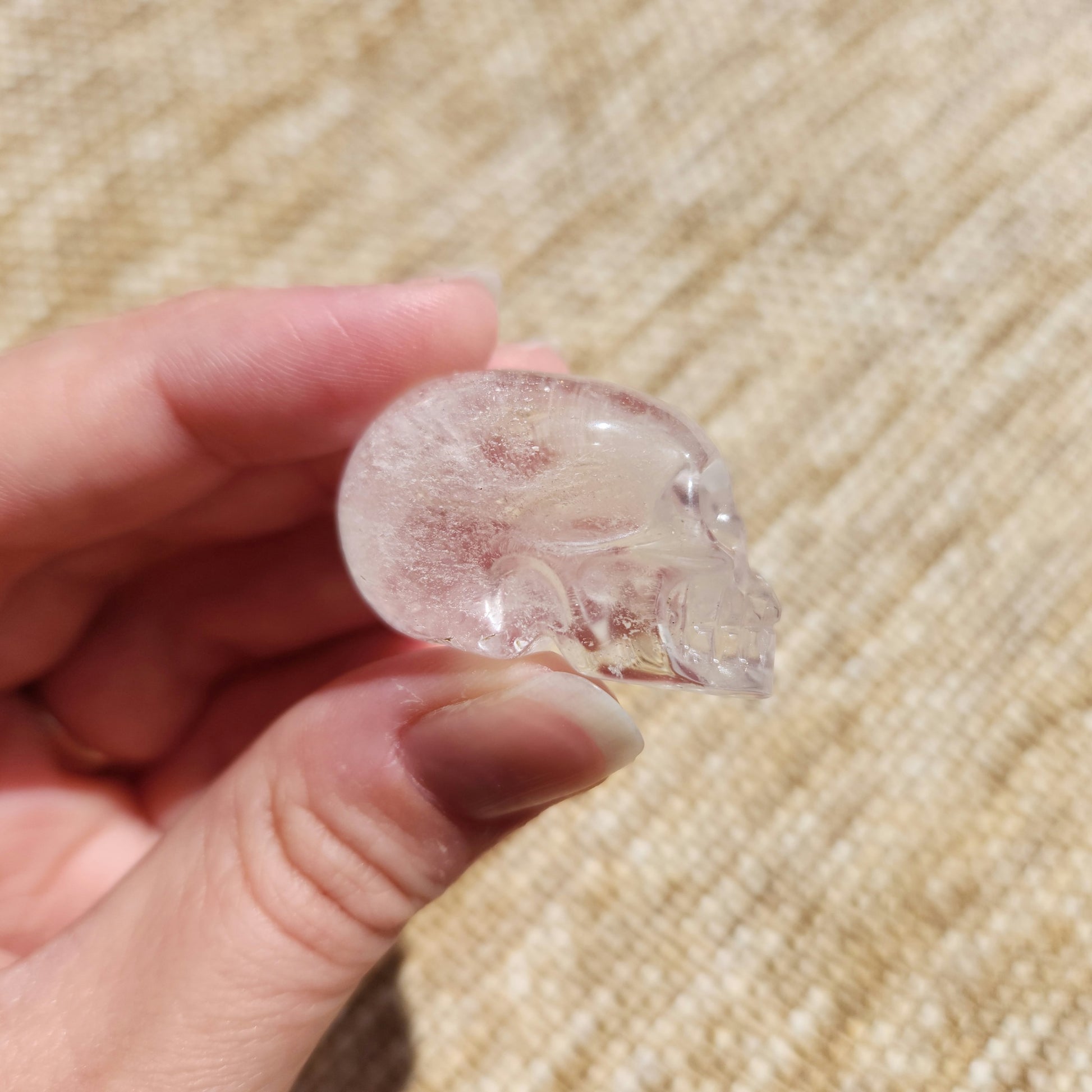 Clear Quartz Skull 3cm
