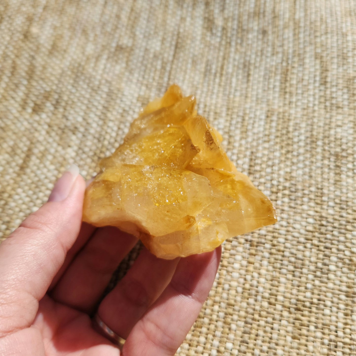 Dog Tooth Calcite Cluster 167g