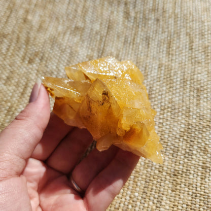 Dog Tooth Calcite Cluster 167g