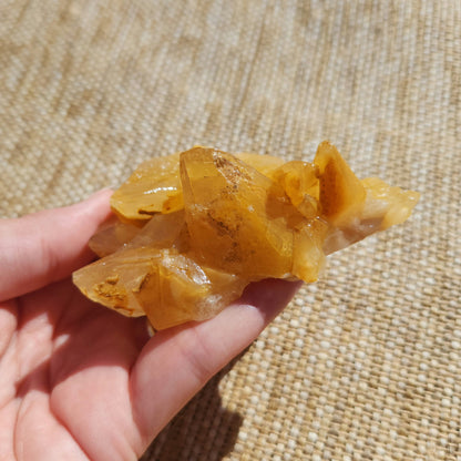 Dog Tooth Calcite Cluster 167g