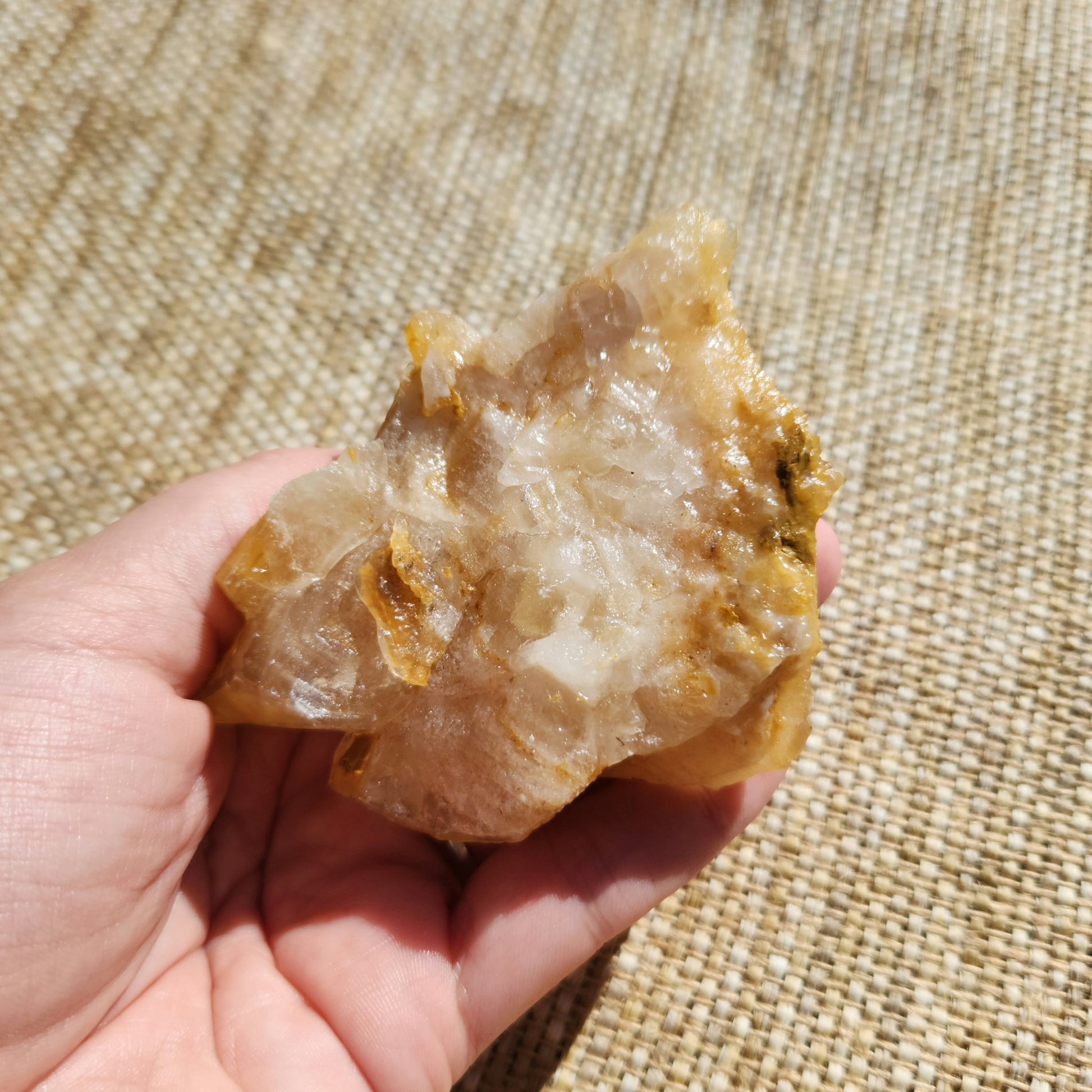 Dog Tooth Calcite Cluster 167g