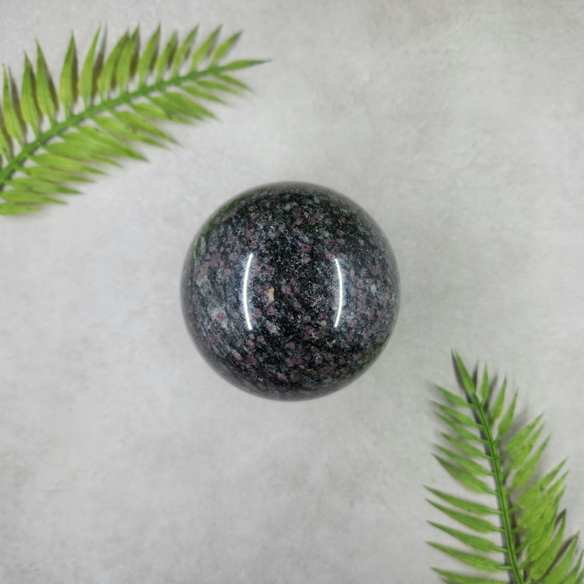 Garnet in Matrix Sphere 552g