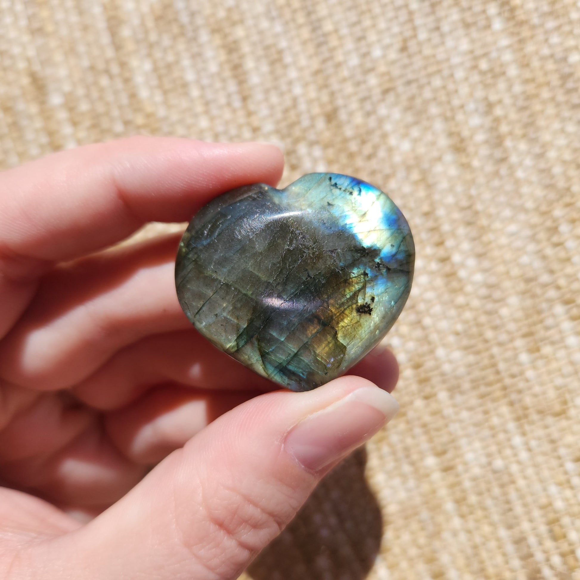 Labradorite Heart 3cm