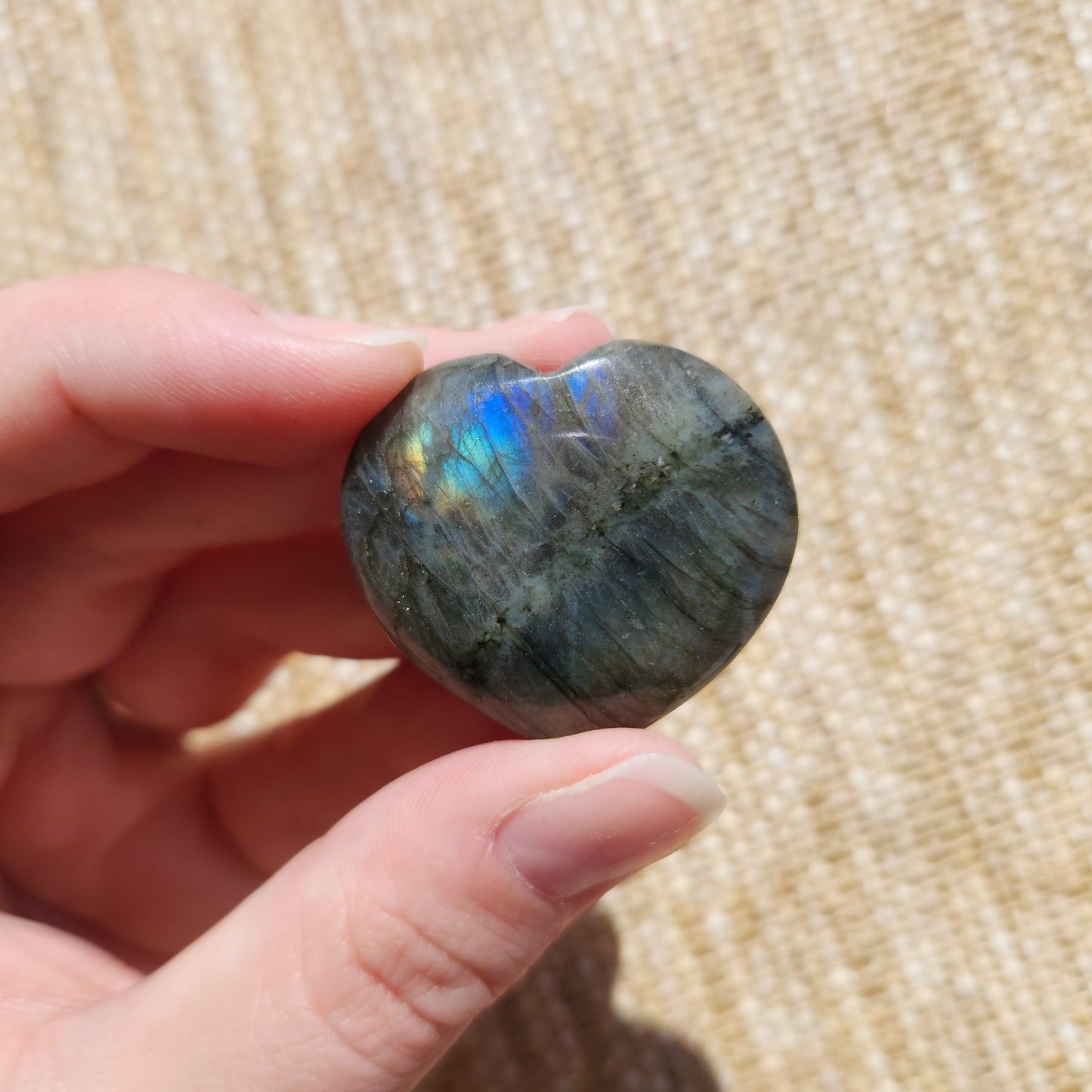 Labradorite Heart 3cm