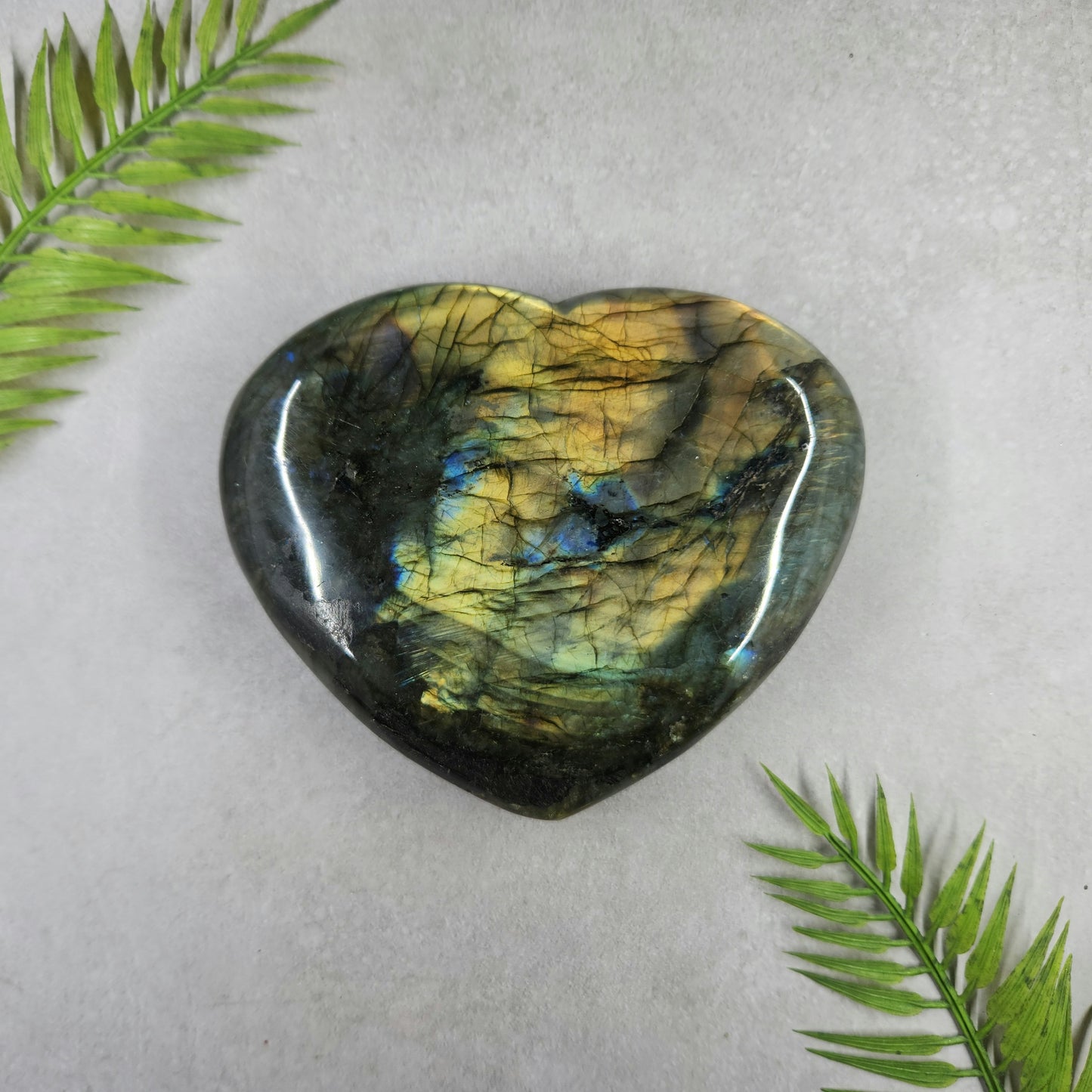 Labradorite Heart 479g