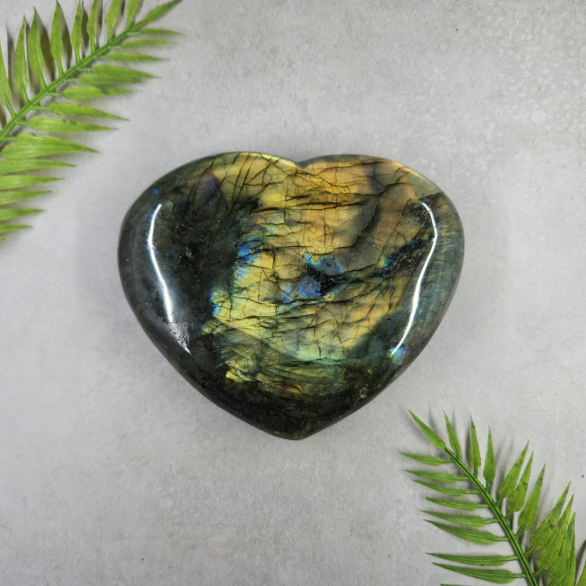 Labradorite Heart 479g