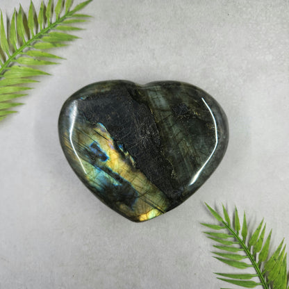 Labradorite Heart 479g