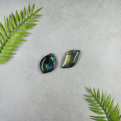 Labradorite Leaf Small