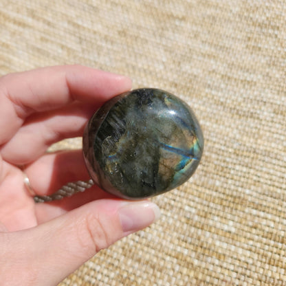 Labradorite Palm Stone