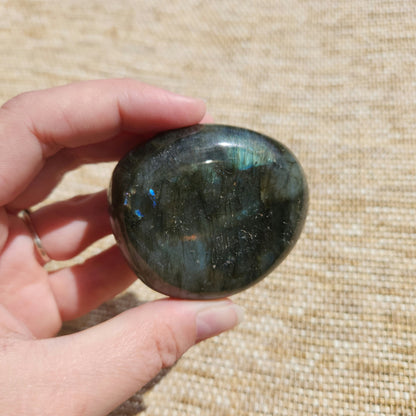 Labradorite Palm Stone