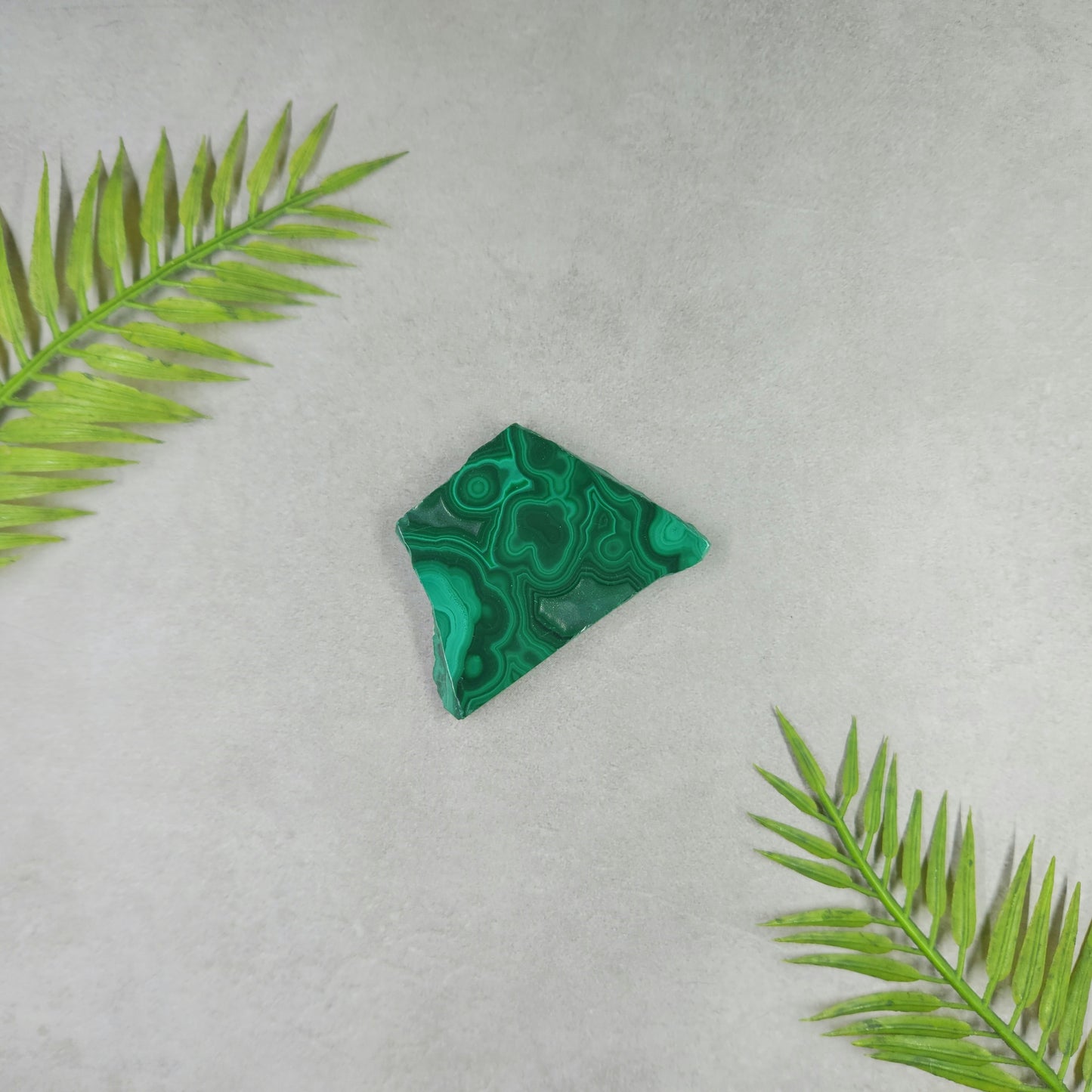 Malachite Polished Slice 38g