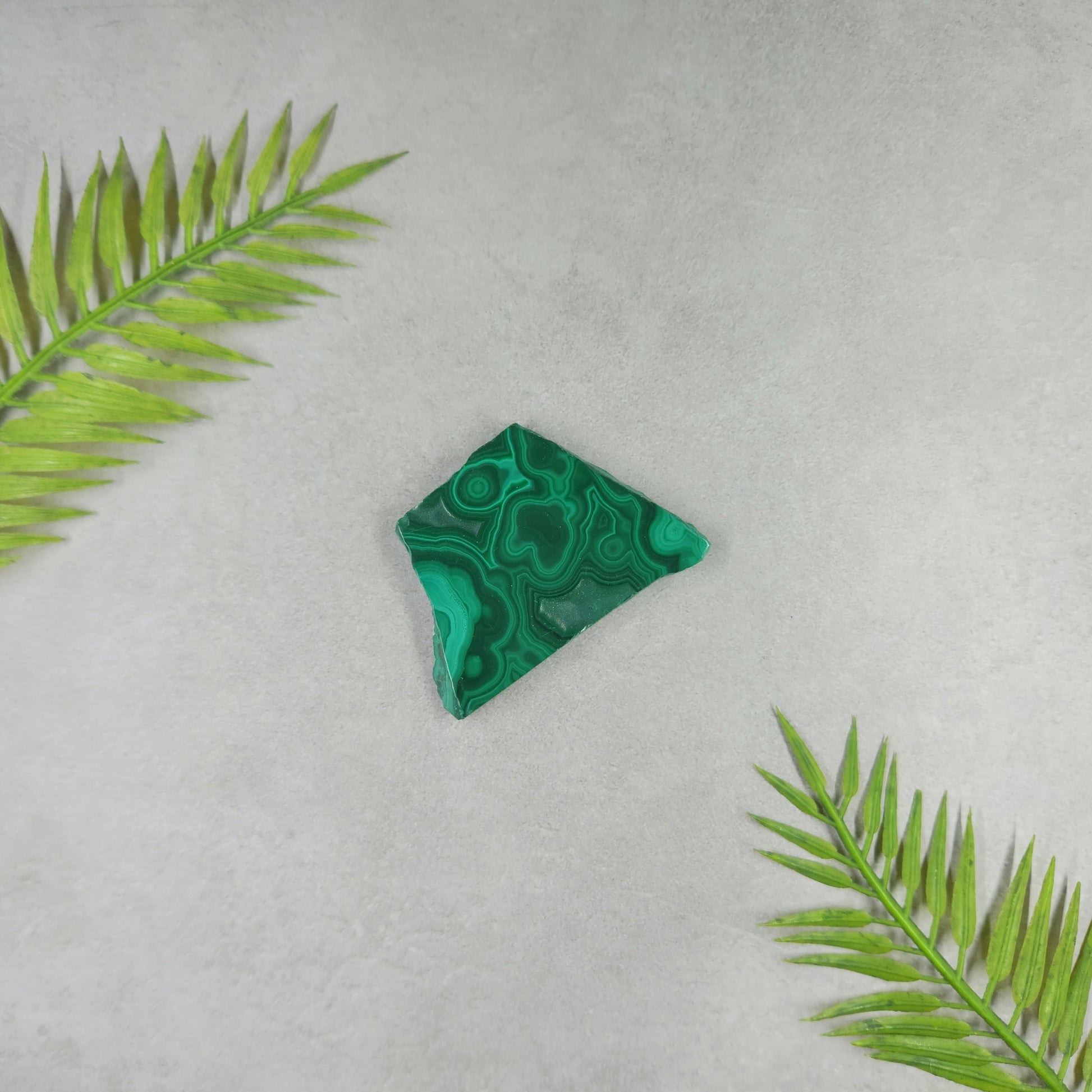 Malachite Polished Slice 38g