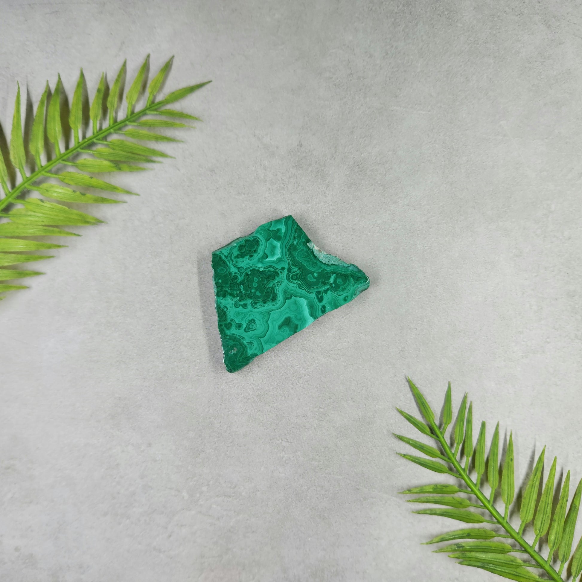 Malachite Polished Slice 38g