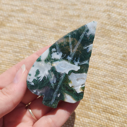 Moss Agate Leaf