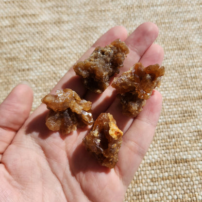 Natural Citrine Cluster