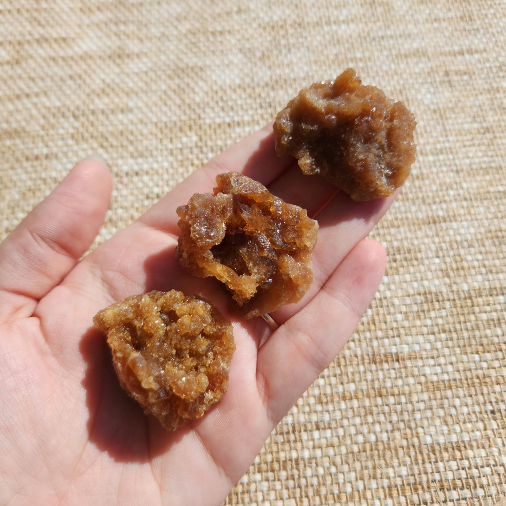 Natural Citrine Cluster