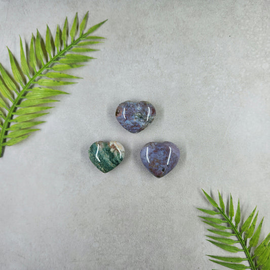 Ocean Jasper Heart 3cm