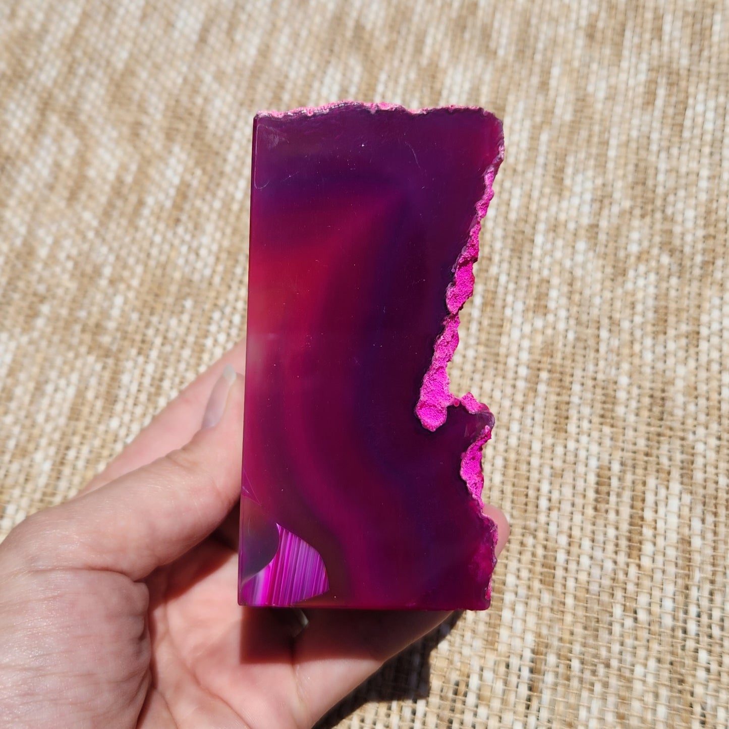 Agate Bookend Pair 1108g