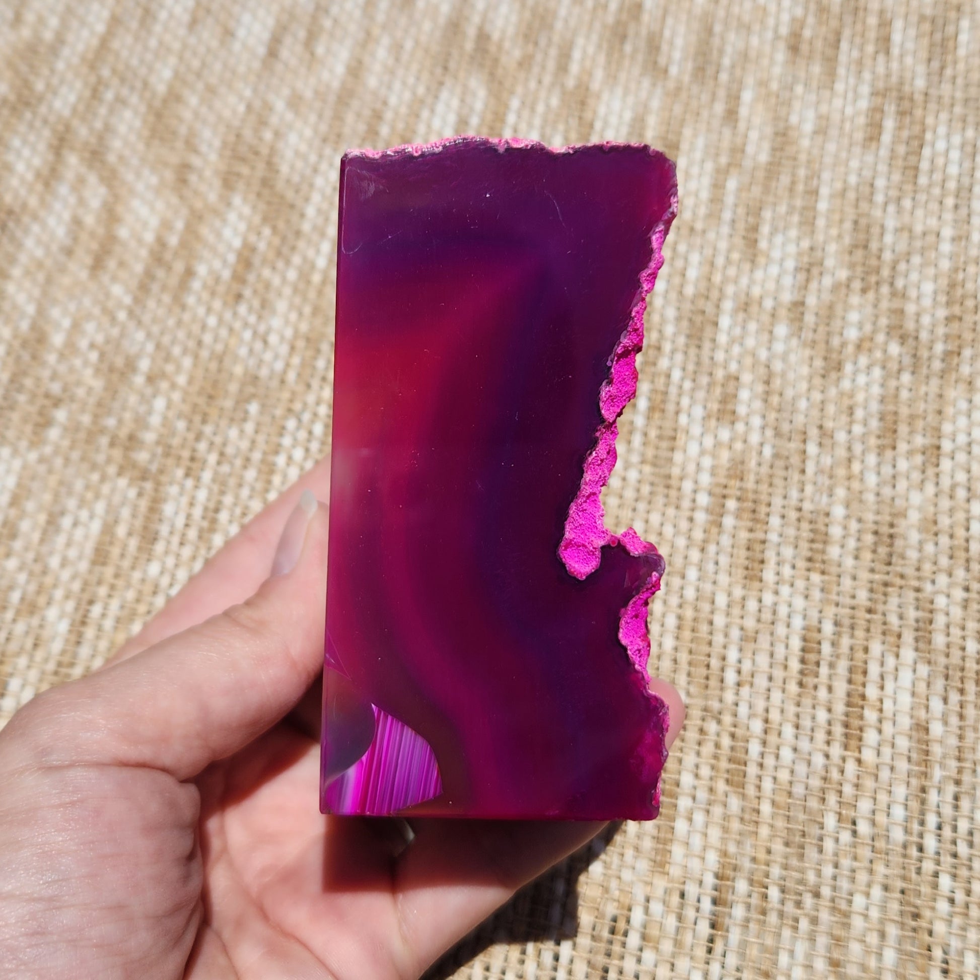 Agate Bookend Pair 1108g