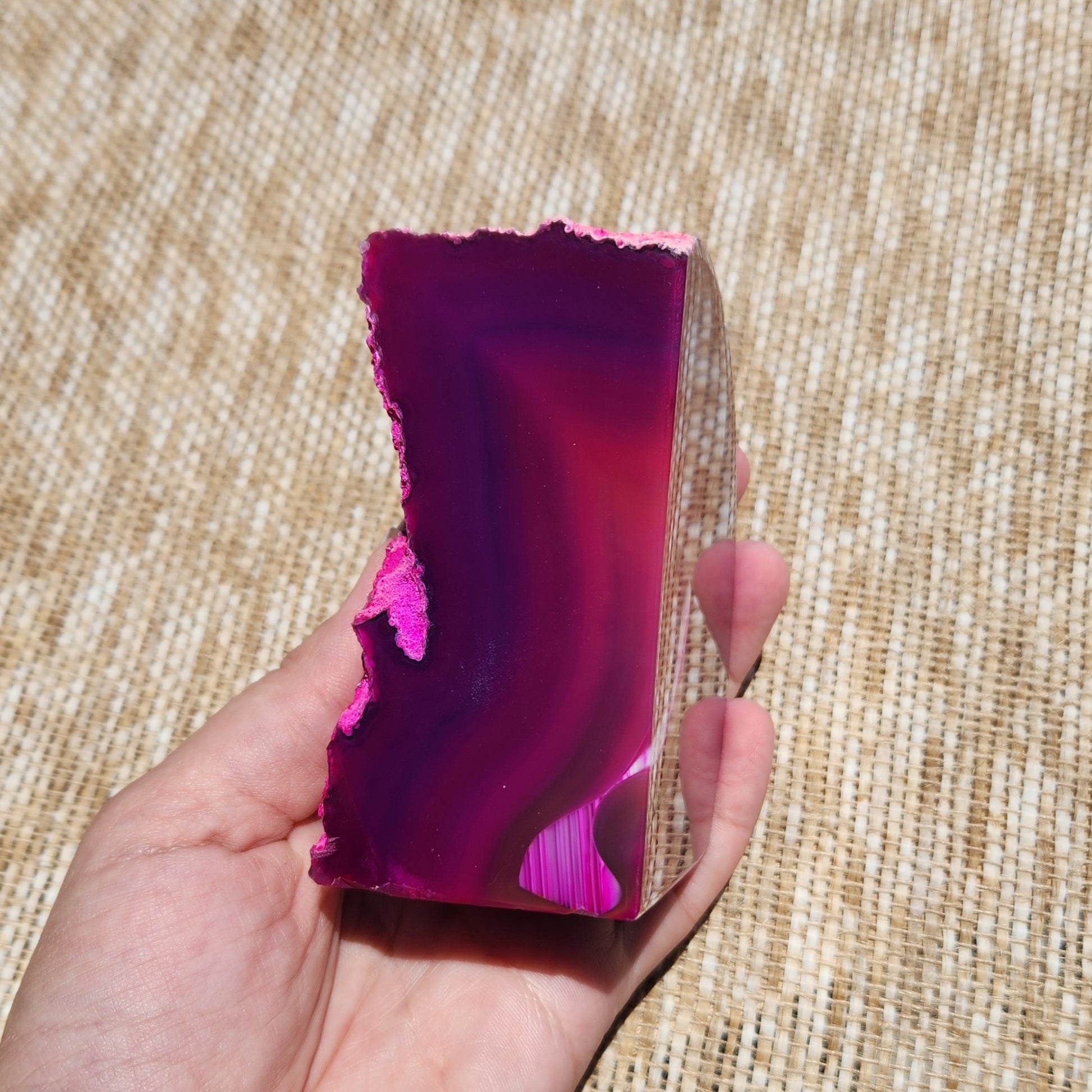 Agate Bookend Pair 1108g