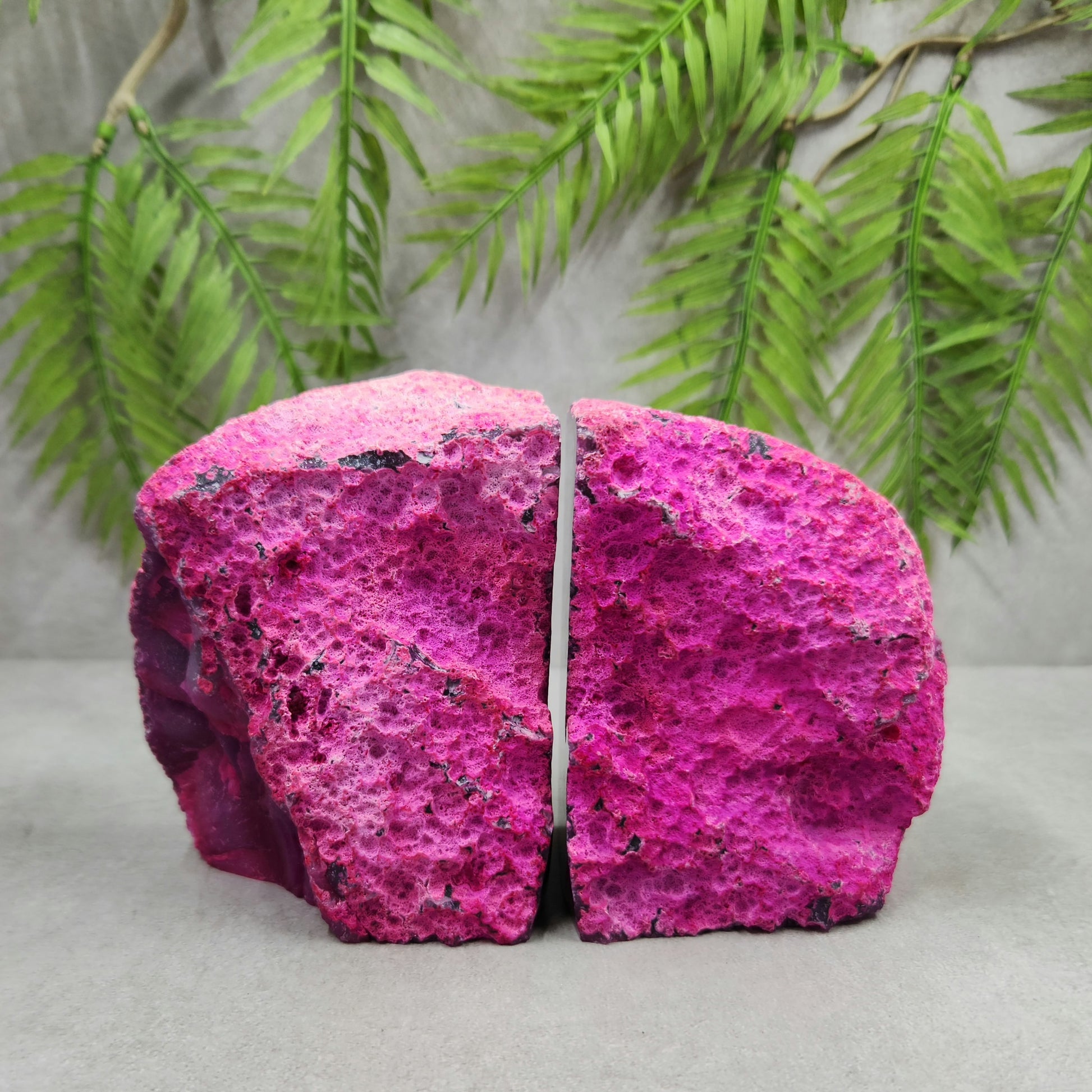 Agate Bookend Pair 1108g