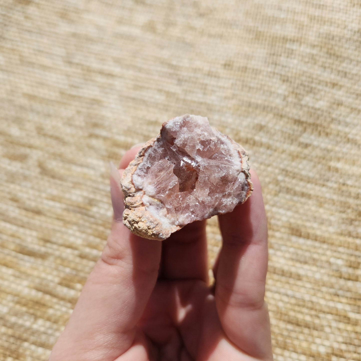 Pink Amethyst Cluster