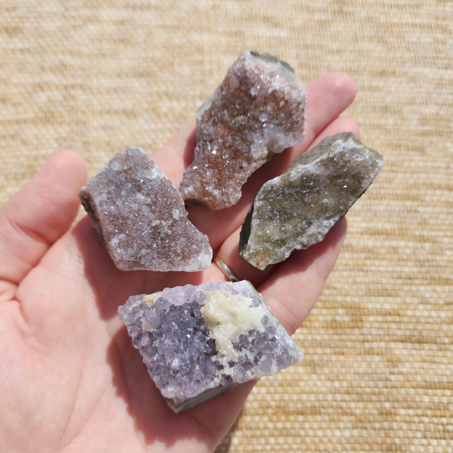 Rainbow Amethyst Cluster 