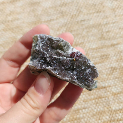 Rainbow Amethyst Cluster