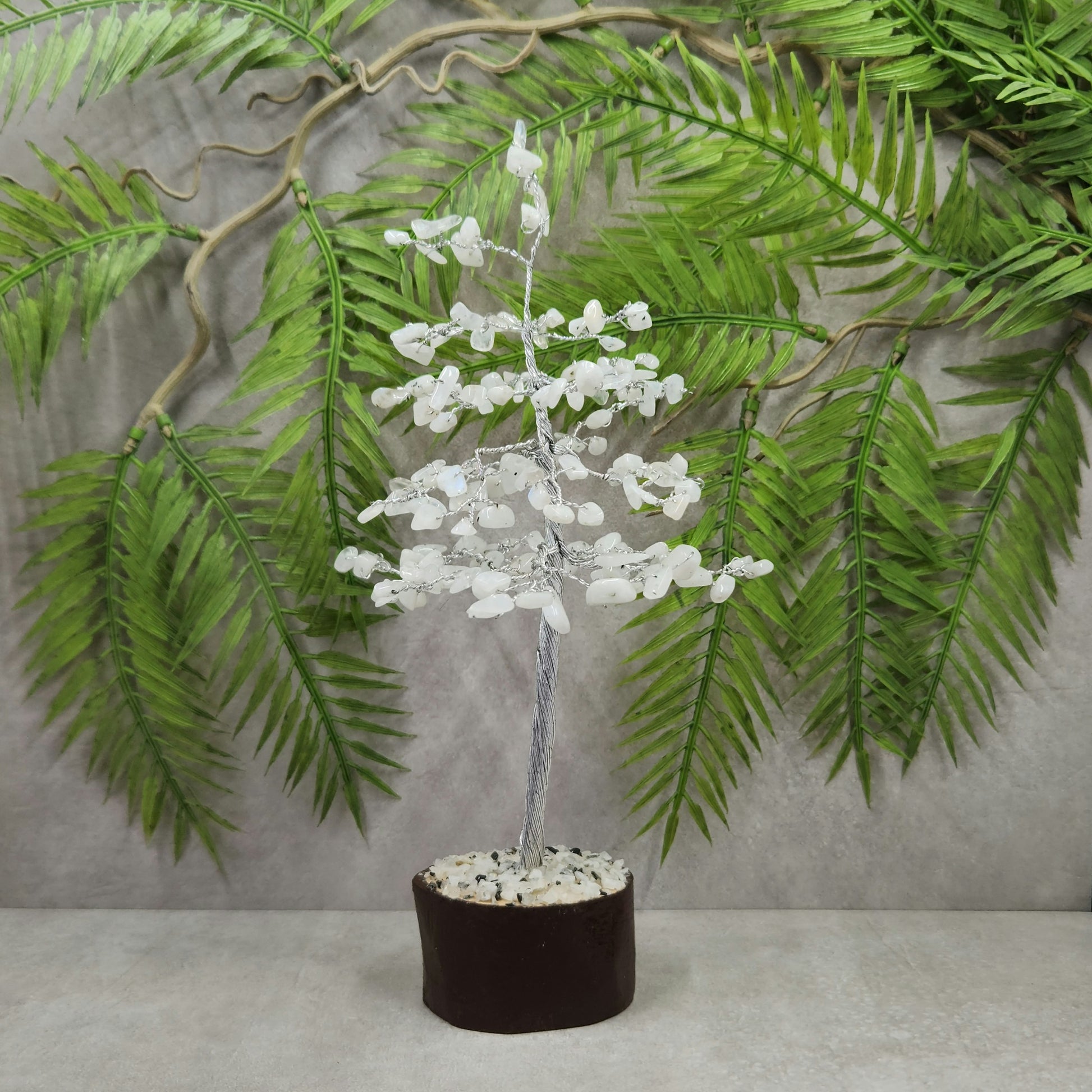 Rainbow Moonstone Chip Tree