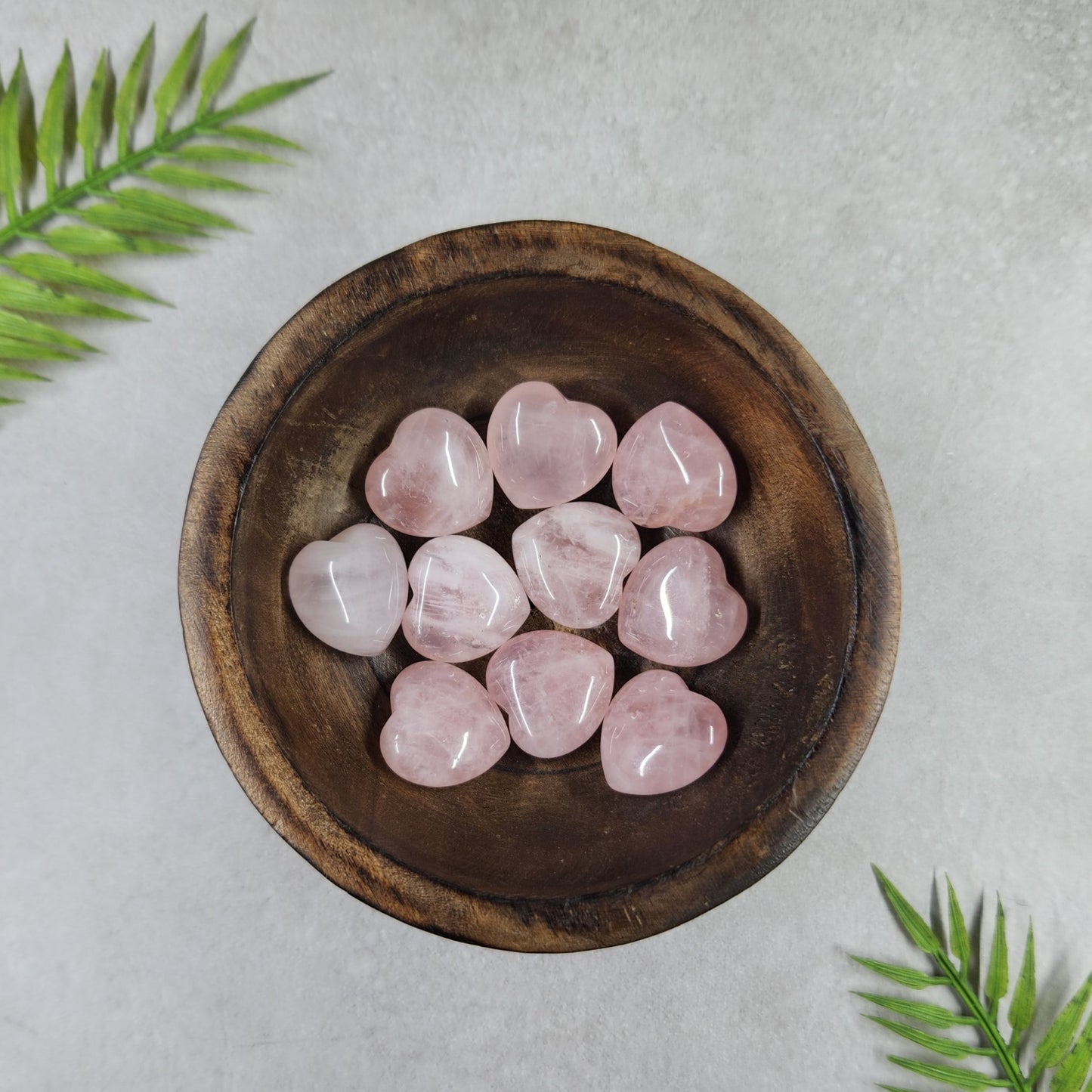 Rose Quartz Heart 2cm