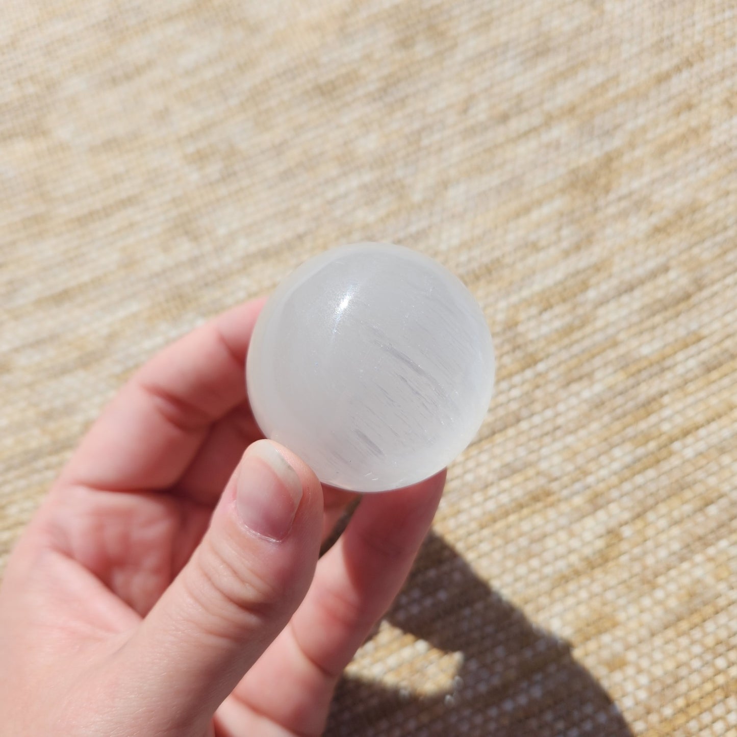 Selenite Sphere 4cm