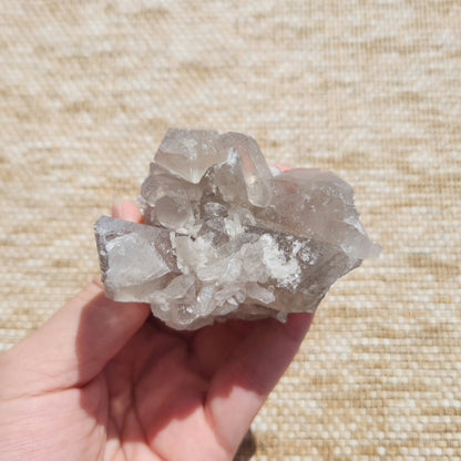 Smoky Quartz Cluster 166g