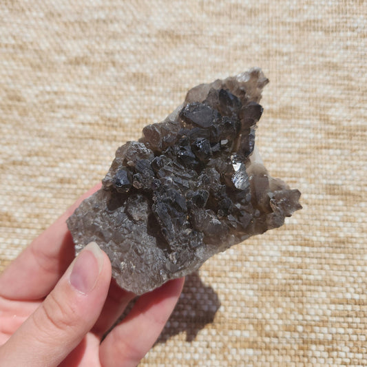 Smoky Quartz Cluster 176g