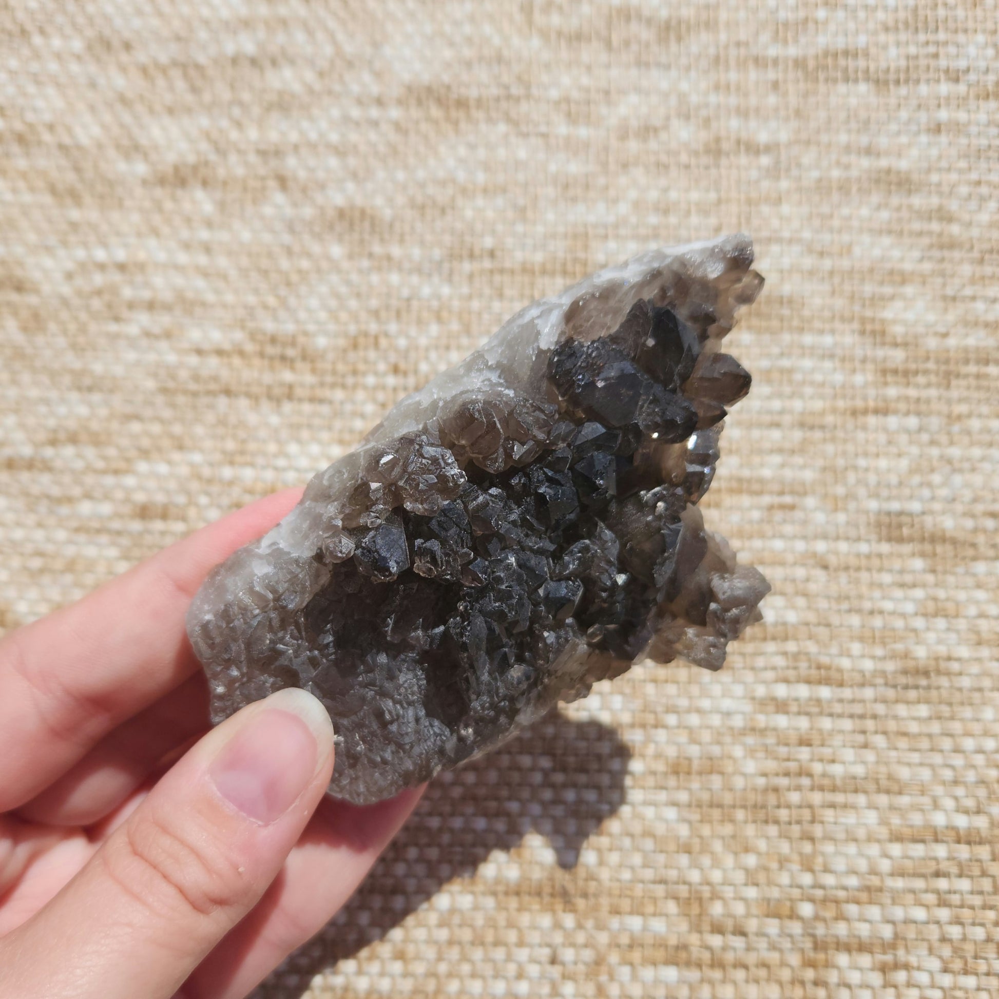 Smoky Quartz Cluster 176g