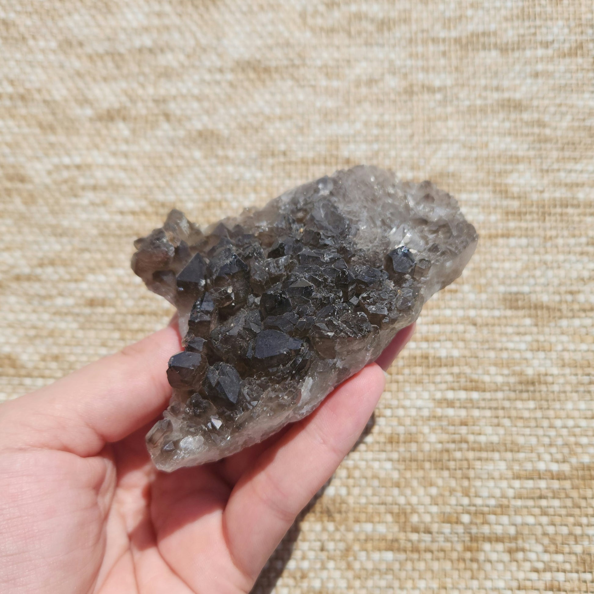 Smoky Quartz Cluster 176g