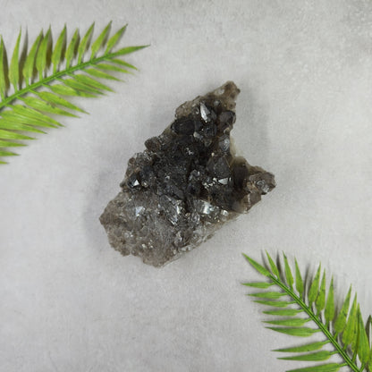 Smoky Quartz Cluster 176g
