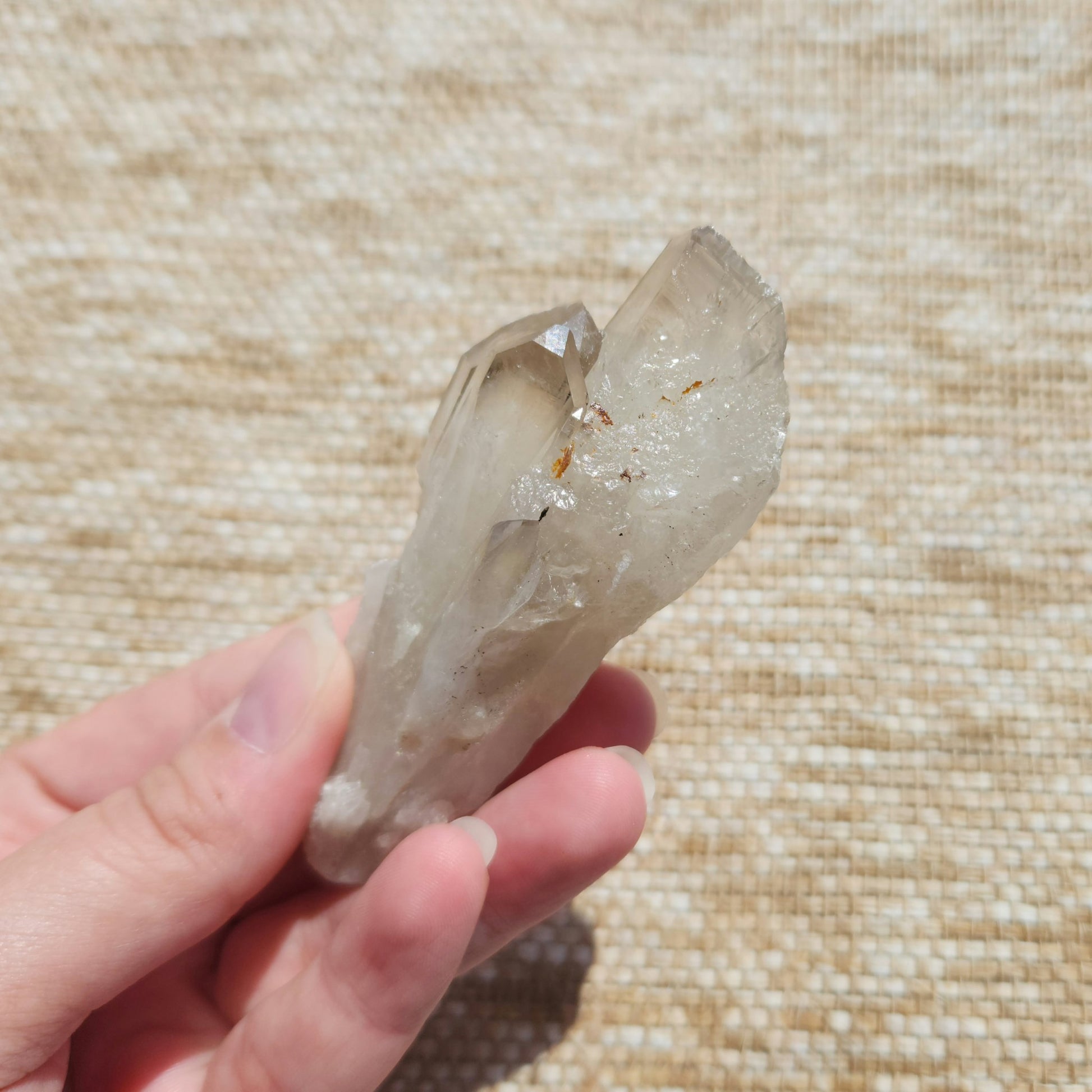Smoky Quartz Cluster 89g