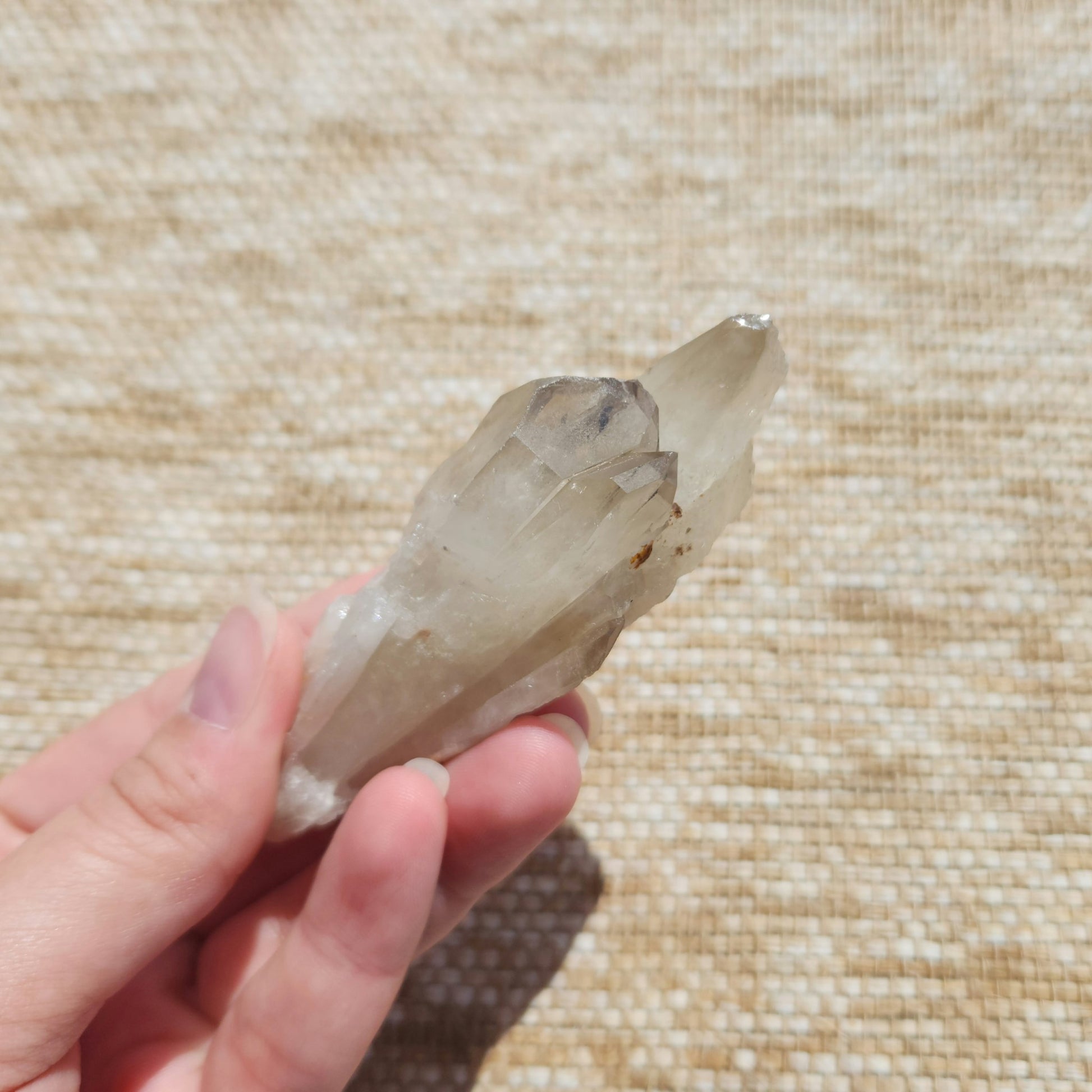 Smoky Quartz Cluster 89g