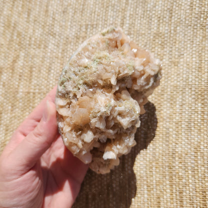 Stilbite Cluster 530g